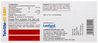 Telvilite 40 Amh Tablet 10